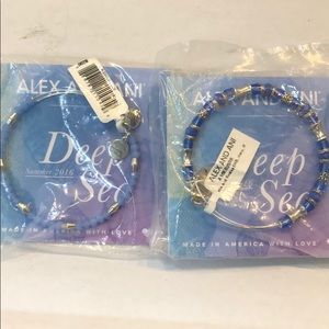 Alex and ani 2 beaded bracelets
